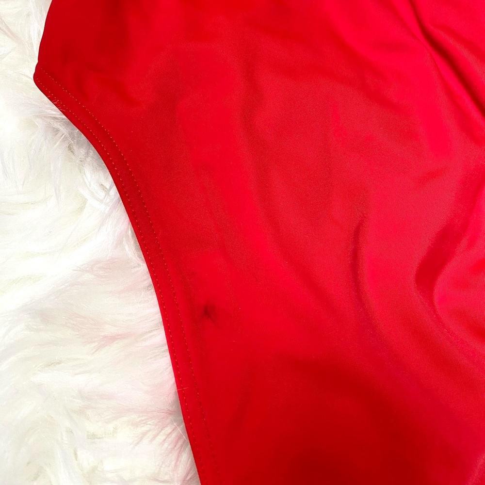 ASOS Swim Red One-Piece - Picture 6 of 6
